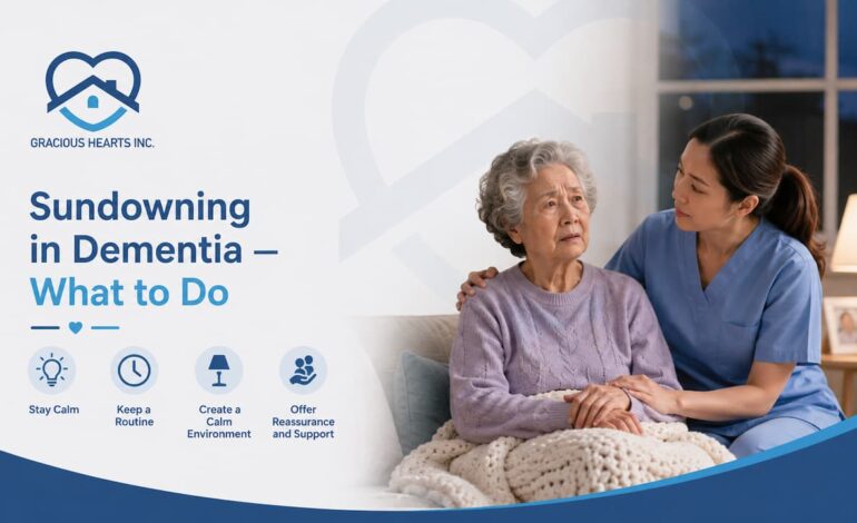 Sundowning in dementia — what to do (1)