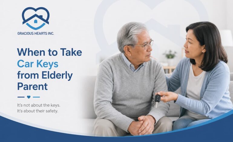 When to take car keys from elderly parent (1)