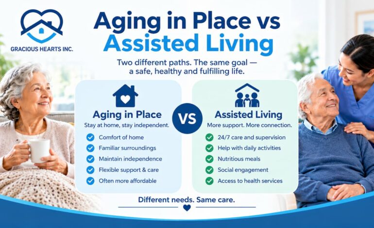 Aging in Place vs Assisted Living
